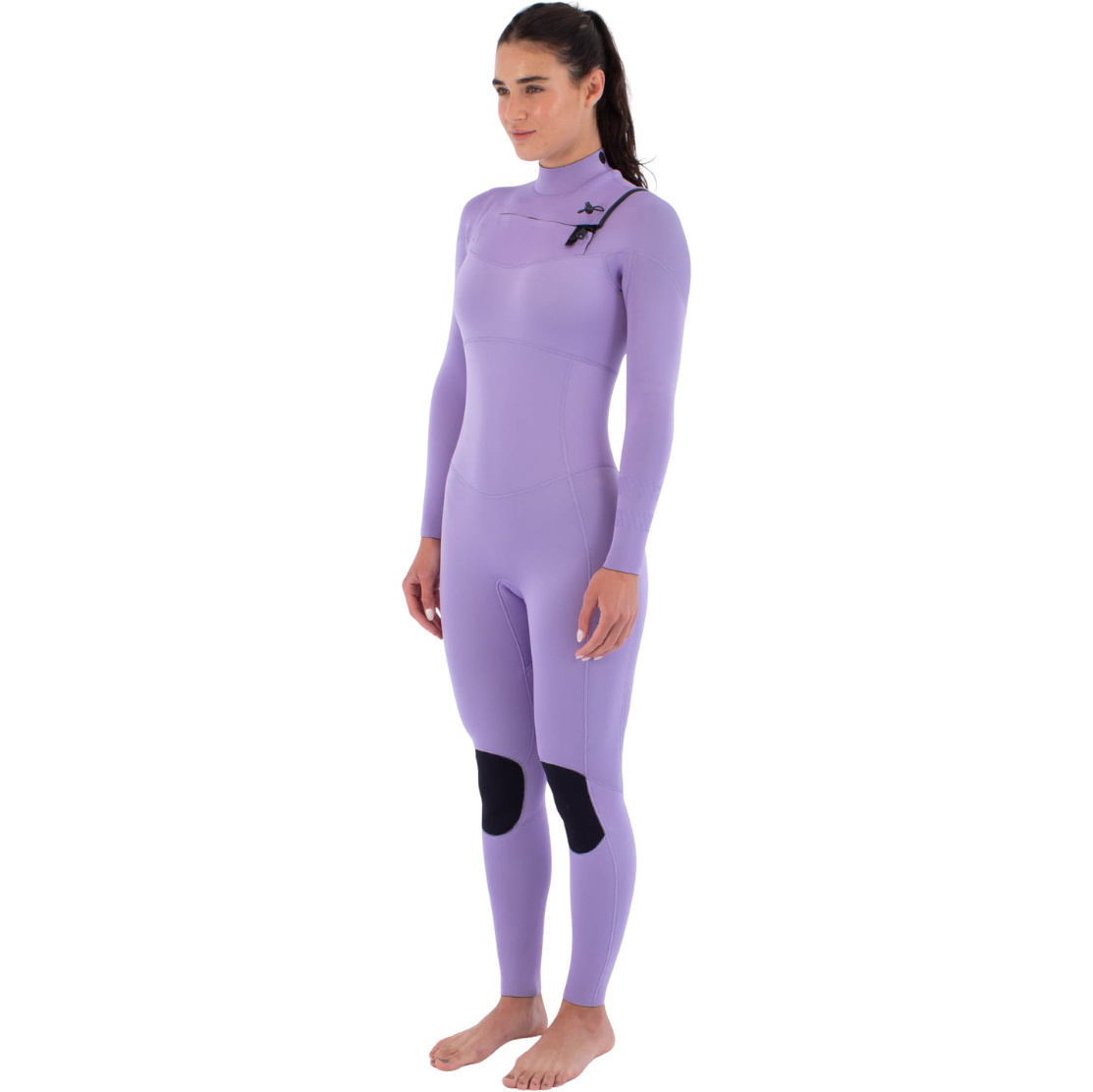 2026 Hurley Frauen Air 3/2mm Brustreißverschluss Neoprenanzug WFS0013312 - Lavander